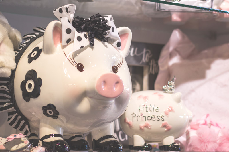 Mud Pie Piggy Bank
